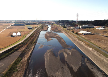 令和3年度　太田川国土強靭化対策（河川改修）工事（河道掘削工）